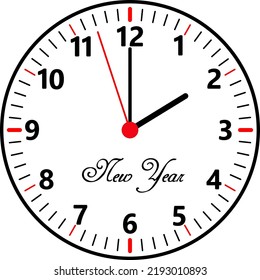 white office wall clock icon. close-up vector.