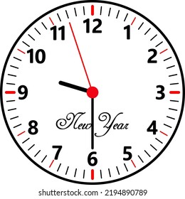 white office wall clock icon. close-up vector.

