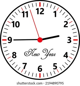 white office wall clock icon. close-up vector.
