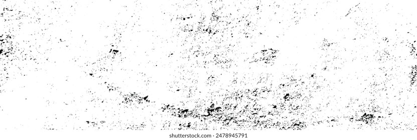 White old concrete wall grunge texture - wide banner format background with copy space for text. Grunge gray texture of chips, cracks, scratches. Soft white grunge.  Distressed black grunge texture.