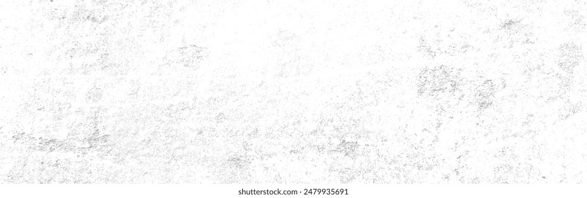 White old concrete wall grunge texture - wide banner format background with copy space for text. Grunge gray texture of chips, cracks, scratches, Soft white grunge.