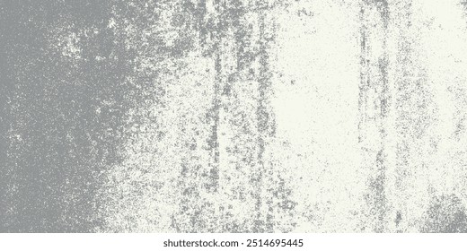 White old concrete wall grunge texture - wide banner format background with copy space for text. Grunge gray texture of chips, cracks, scratches