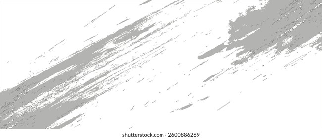 White old concrete wall grunge texture - wide banner format background