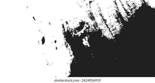 White old concrete wall grunge texture - wide banner format background with copy space for text. Grunge black texture of chips, cracks, scratches, Soft white grunge.