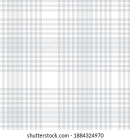 White Ombre Plaid textured seamless pattern suitable for fashion textiles and graphics