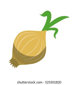white onion vegetable nutrition sprout icon shadow