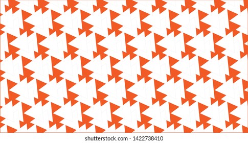 White and orange abstract texture. Pattern triangles. Vector background can be used in cover design, book design, poster, CD cover, flyer, website backgrounds or advertising.