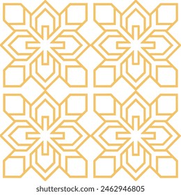 WHITE AND ORANGE PATTERN DESIGN