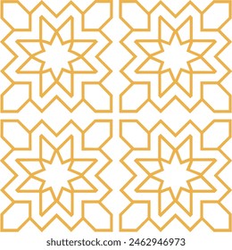 WHITE AND ORANGE PATTERN DESIGN