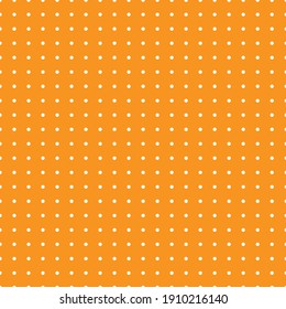 orange polka dot pattern