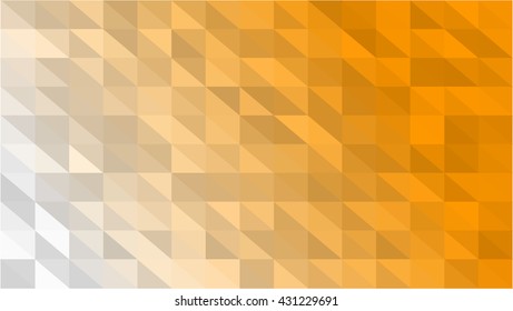 White orange triangle grid beautiful background
