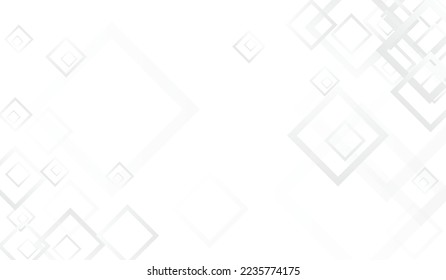 White Ornament Concept Vector  Background. Style Element Wallpaper. Grey 3d Texture. Gray Contemporary Backdrop.