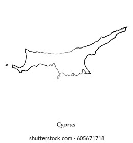 Northern Cyprus Region Map Images, Stock Photos & Vectors | Shutterstock