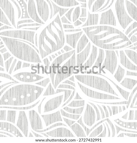 White outline with texture and grey background pattern design 