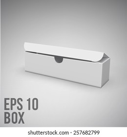 White Package Box.Mockup.