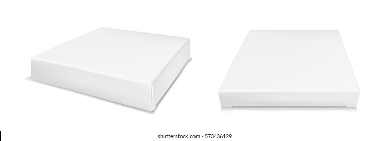 White package for cosmetics, food and medicine.
