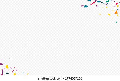 White Paint FallingFestive Transparent Background. Top Particles Background. Effect Elements Invitation. Green Confetti Celebrate Card.