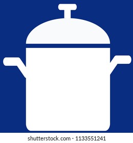 White Pans icon.Vector