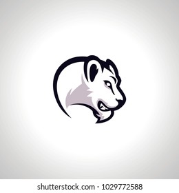 White Panter E Sport Logo