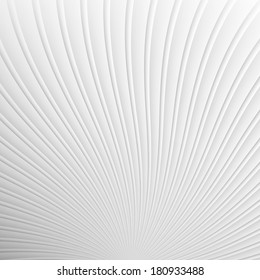 white paper 3d background with striped texture. vector illustration. 