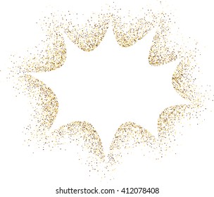 White paper abstract background with sand. Vector illustration.