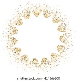 El fondo abstracto del libro blanco con arena. Ilustración vectorial.