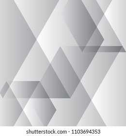 White Paper Abstract Square Background. Vector Illustration.