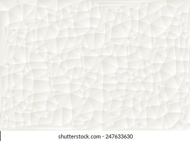 White paper background polygon horizontal