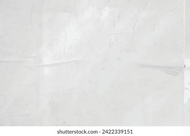 White paper background Realistic illustration