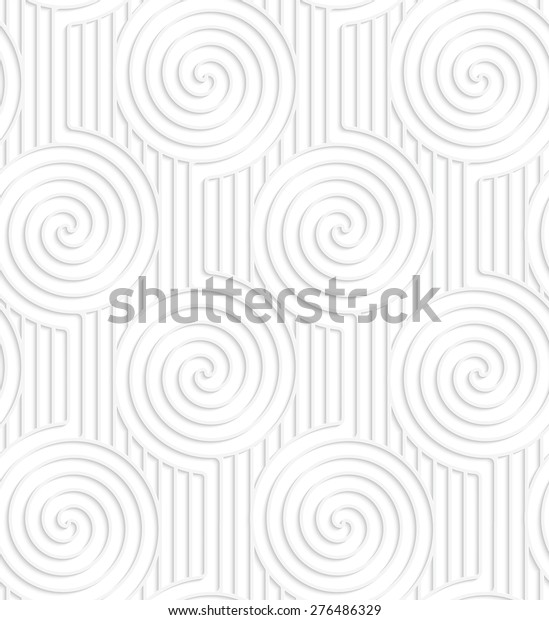 White Paper Background Seamless Patter Cut Stock Vector (Royalty Free ...