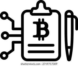 white paper blockchain bitcoin report coin money paper fintech 14220