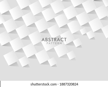 El Libro Blanco Cortó El Fondo De La Textura Geométrica Del Resumen Cuadrado.