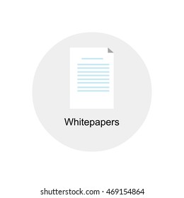white paper icon