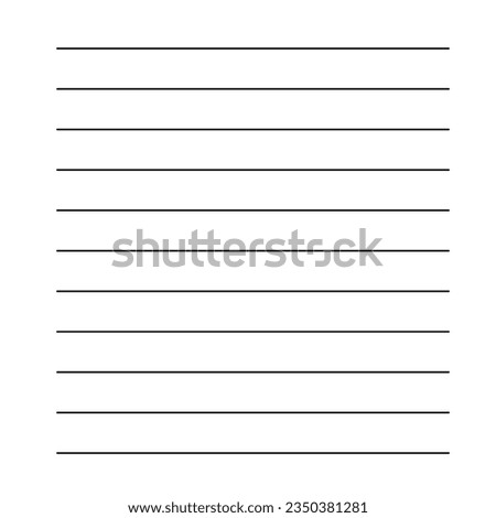 White paper with lines design vector