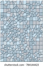 White paper mosaic