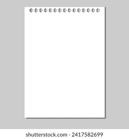 White paper notebook 1 2 0