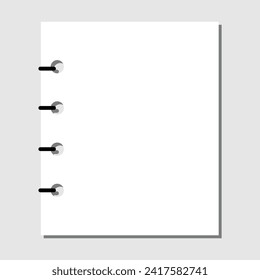 White paper notebook 1 5