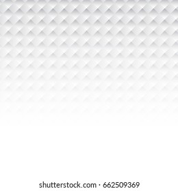 White paper rhombus checkered textured background. Vector illustration.
