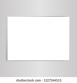 white paper sheet