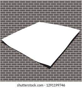 white paper sheets for background and cards