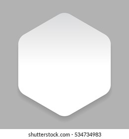 rounded hexagon png