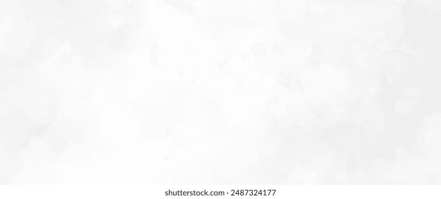 White paper texture background. Vector watercolor texture for cards. Grey watercolor banner. Hand drawn marble. Stucco. Cement. Stone vector template for design.	