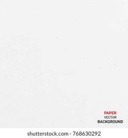 White paper texture background - Vector