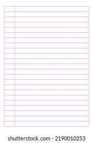 White paper texture with red lines