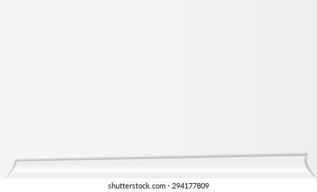 White Paper.  Vector illustration. EPS10