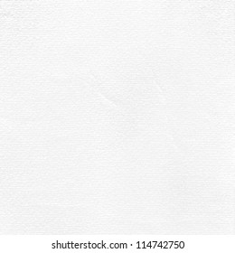 White paper watercolor texture with damages, folds and scratches. Vintage empty grayscale background with space for text. This vector illustration clip-art design element saved in 8 eps