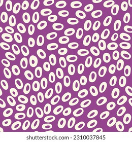 White Pastel Floral Seeds Purple backdrop Pattern