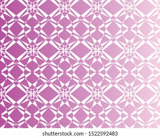 White pattern design ob gradient background for textile and wallpaper