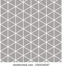 White pattern laid on a gray background, vector.