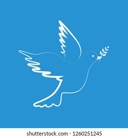 2,010 Holy spirit dove outline Images, Stock Photos & Vectors ...